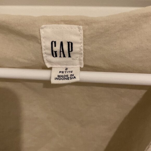 GAP Button-Front Midi Dress - Picture 3 of 7